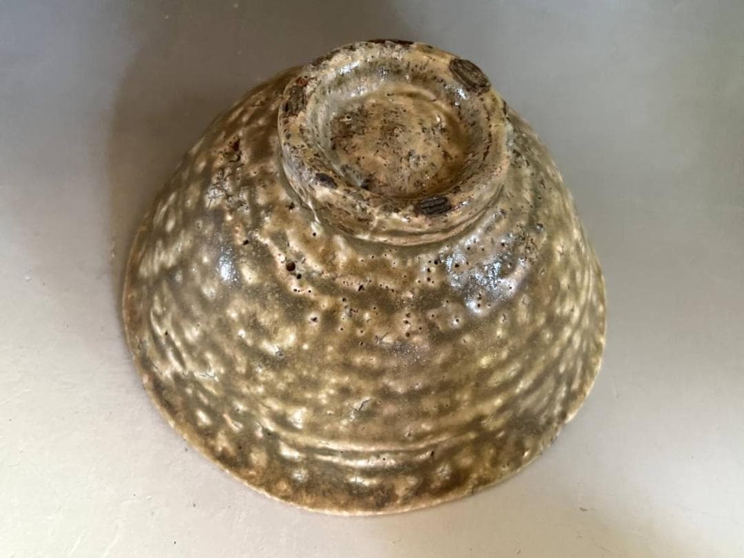 茶碗■十雨 森田純 伯州万寿山窯 無想 森田耕一 三朝焼 三朝温泉 伊羅保