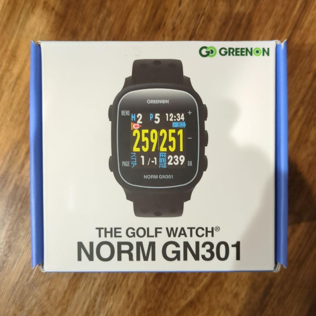 美品★　GREENON ゴルフウォッチ NORM GN301