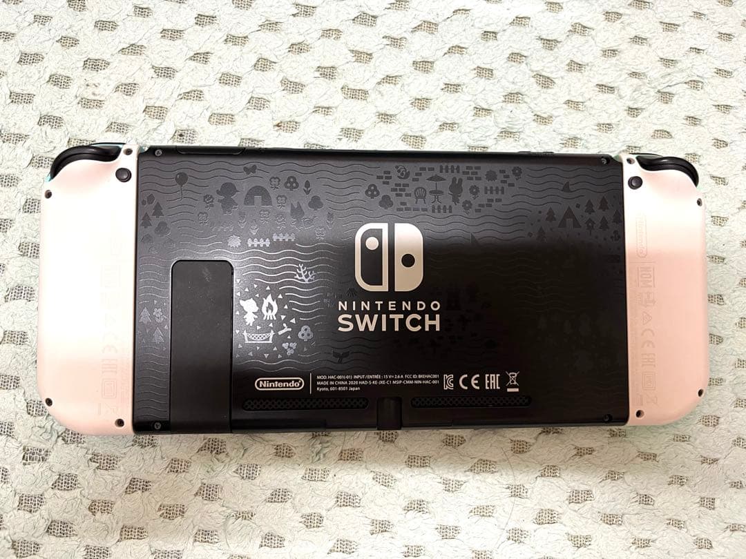 任天堂Switch あつ森デザイン本体 あつまれどうぶつの森 付属品完備