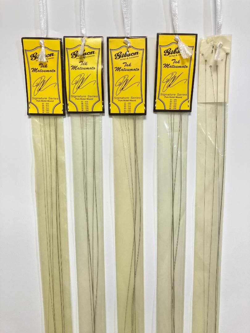B'z TAK 松本孝弘モデル　ギター弦 Gibson 未使用　未開封