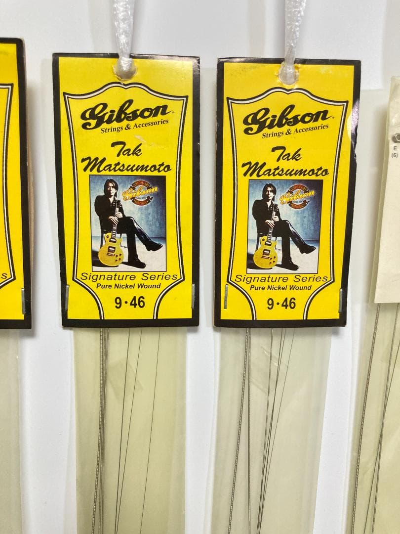 B'z TAK 松本孝弘モデル　ギター弦 Gibson 未使用　未開封