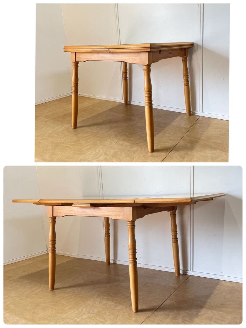 希少 飛騨 WINDS太平 バタフライテーブル ダイニングテーブル ビンテージ