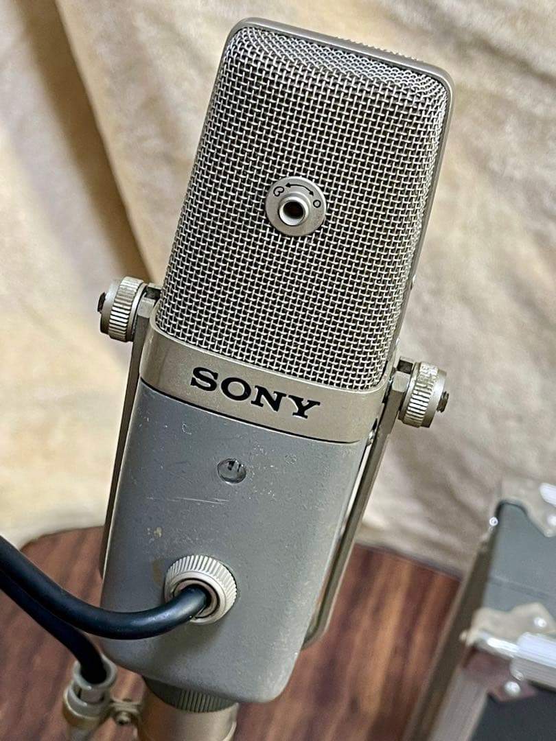 SONY C-38B 名機 コンデンサーマイク 漫才 落語 放送局仕様 動作品