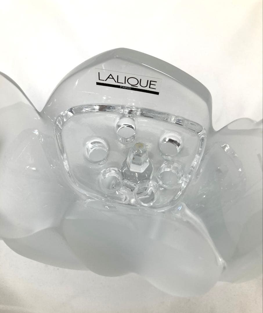 1182N9パ LALIQUE ラリック 白鳥モチーフ 花瓶 花びん