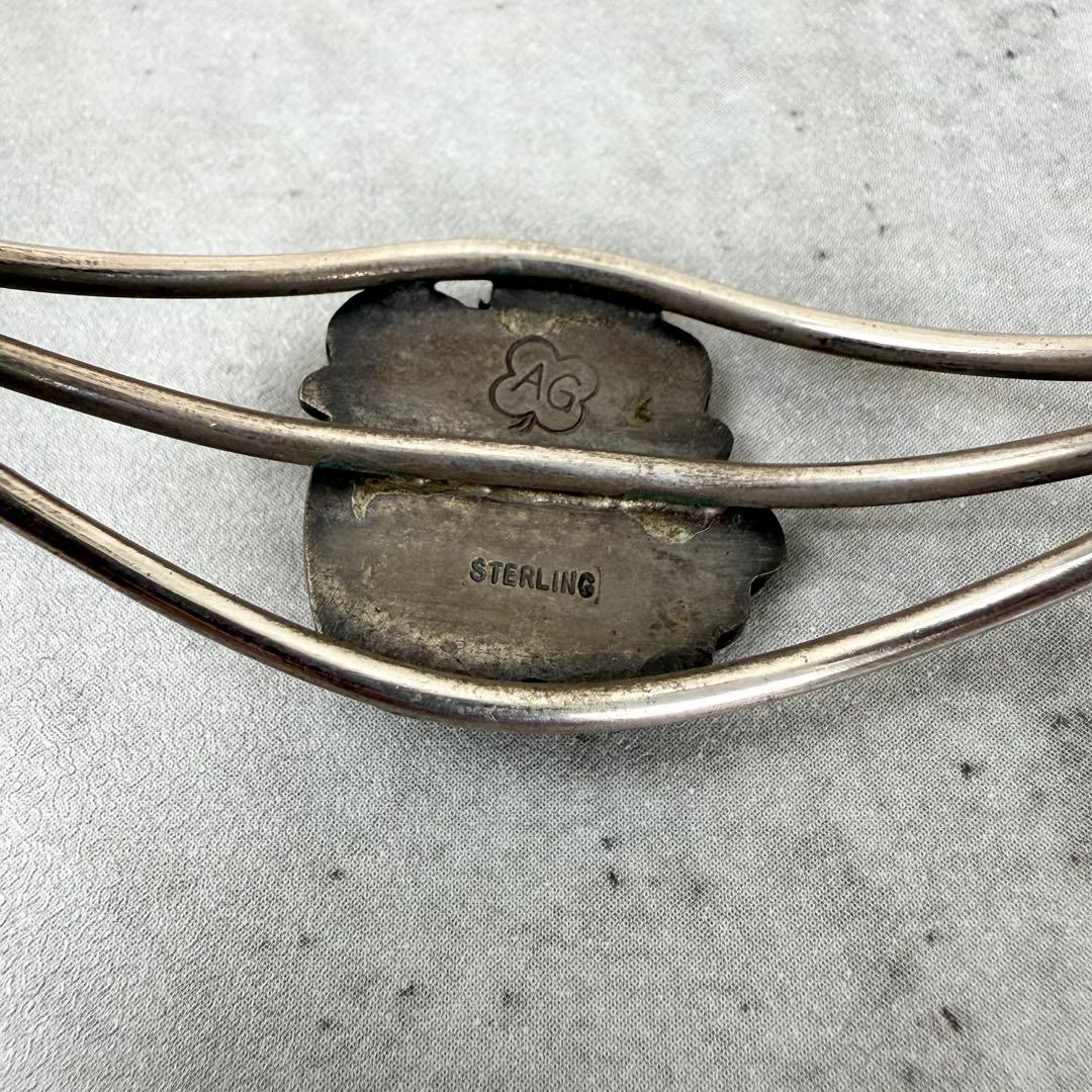 NAVAJO アーノルドグッドラック ターコイズシルバーバングル ナバホ