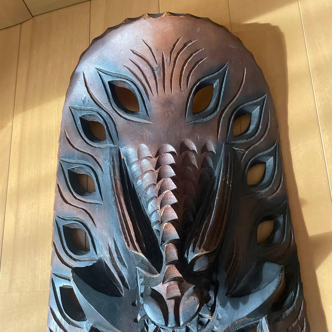 木製彫刻マスク