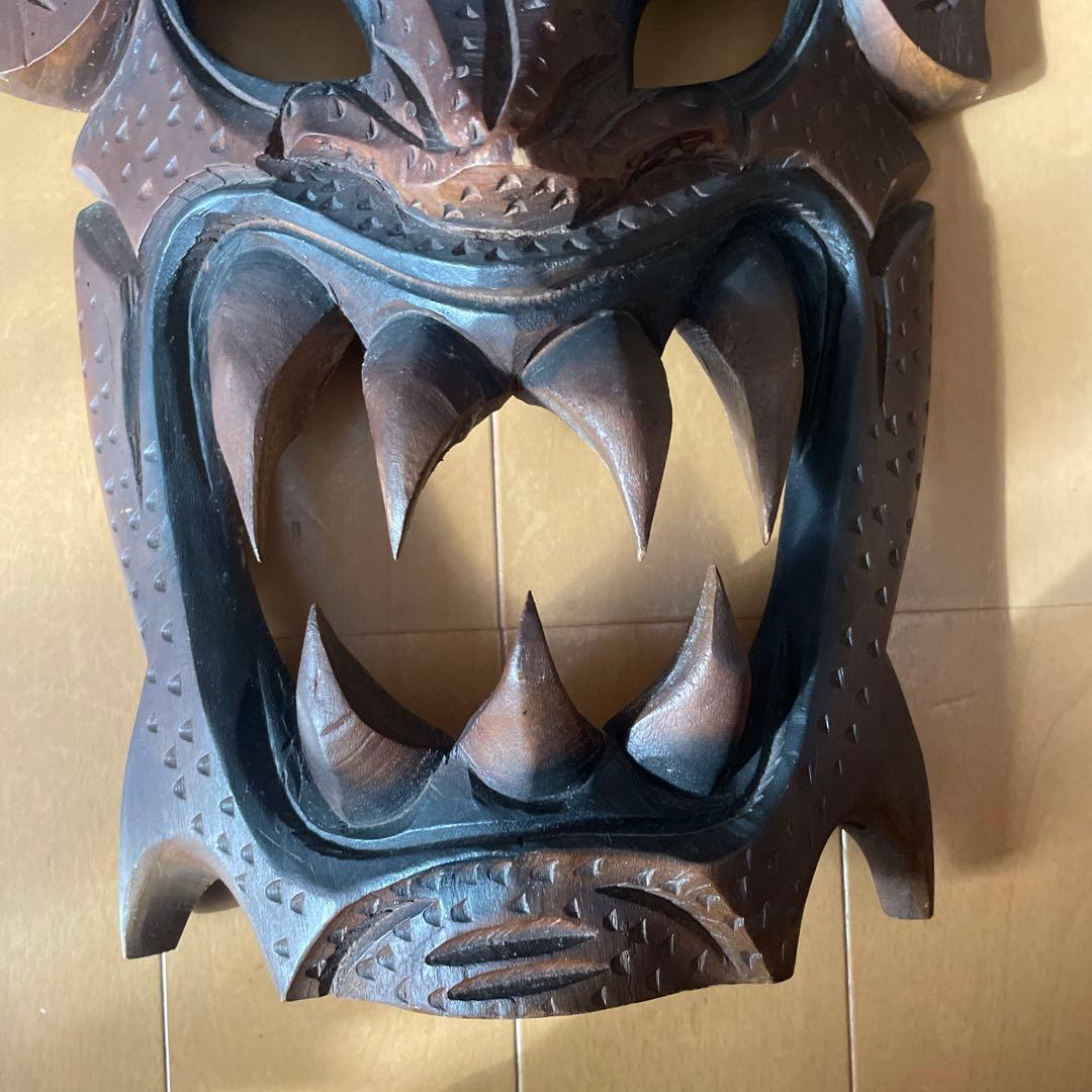 木製彫刻マスク