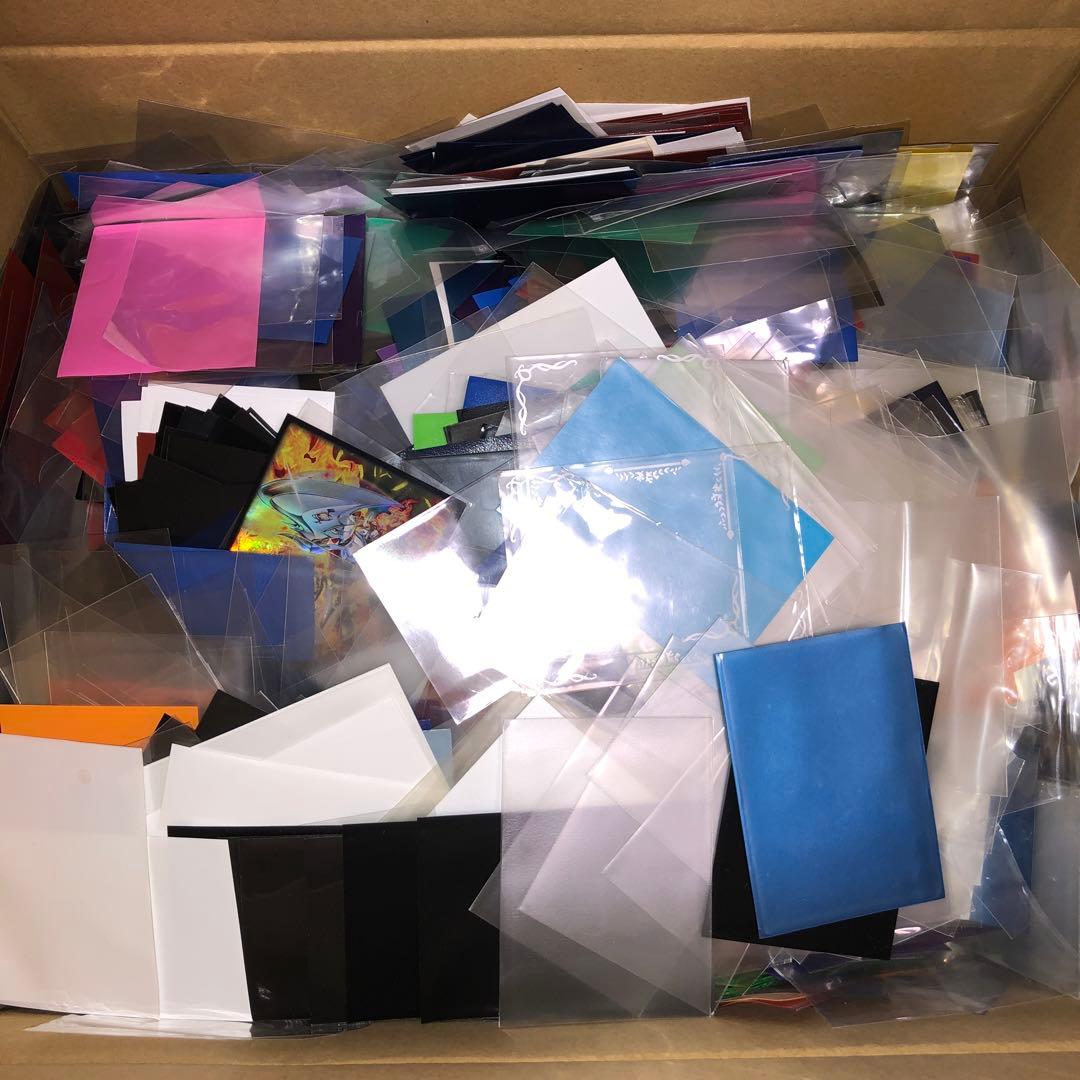 スリーブのみ　大量まとめ売り　段ボール5箱分　遊戯王　ポケカ　6万〜8万枚