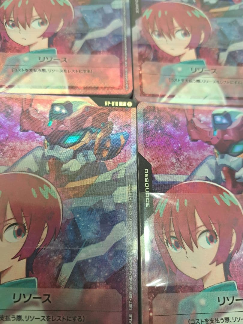 120枚マチュ&GQuuuuuuX ジークアクス　ガンダムカードゲーム　リソース