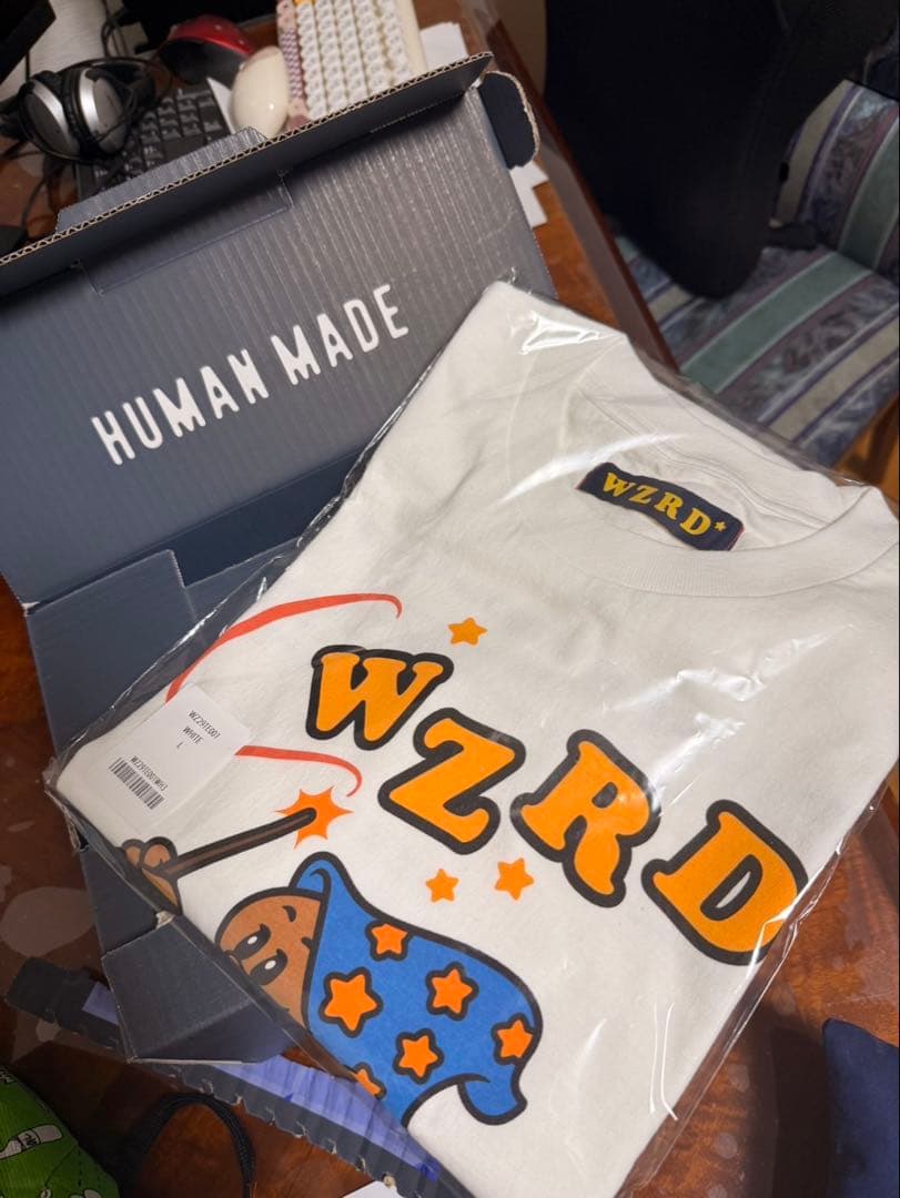 HUMAN MADE WZRD Tシャツ ホワイト L