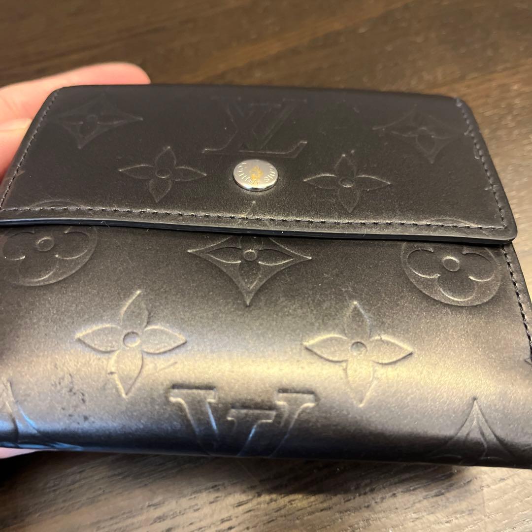 ルイヴィトン モノグラムマット ポルトモネ・ヴィエ・カルトクレディ M65112