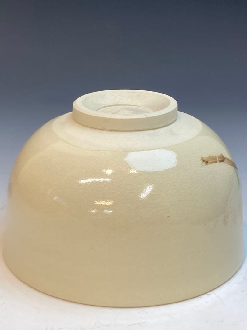 高台寺窯 陶楽 作 仁清貝合雛人形茶碗 共箱 茶道具