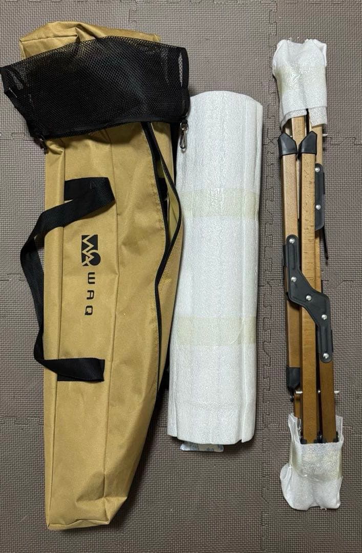 【未使用 美品】WAQ フォールディングウッドテーブル