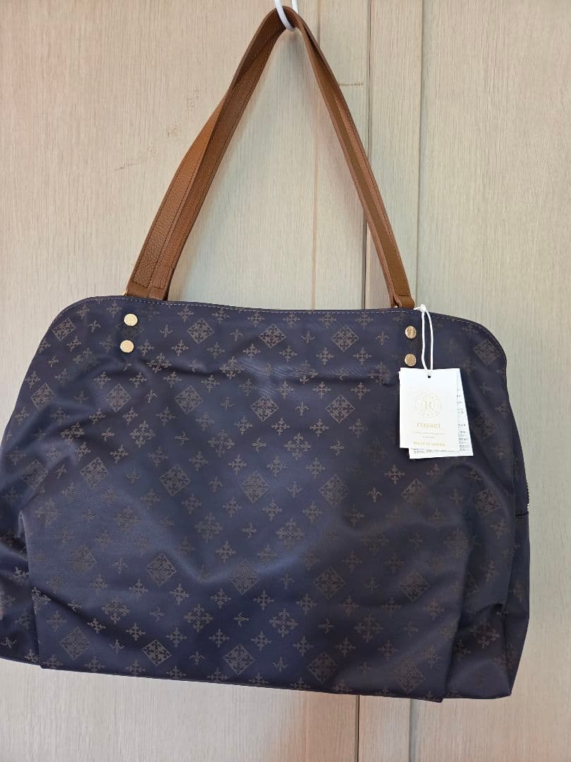 ネイビー ナイロン ショルダーバッグ