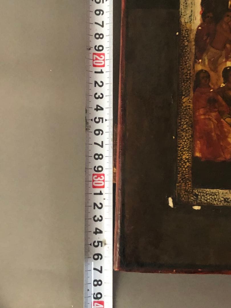 東欧イコン　パレスチナ・ベツレヘムにて購入　アンティーク　キリスト教　宗教画