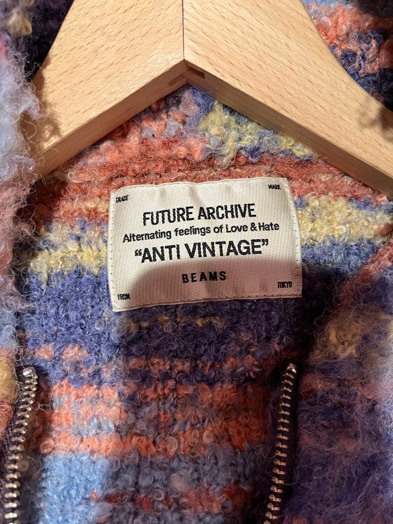 トップス BEAMS FUTURE ARCHIVE SHAGGYKNIT PARKA