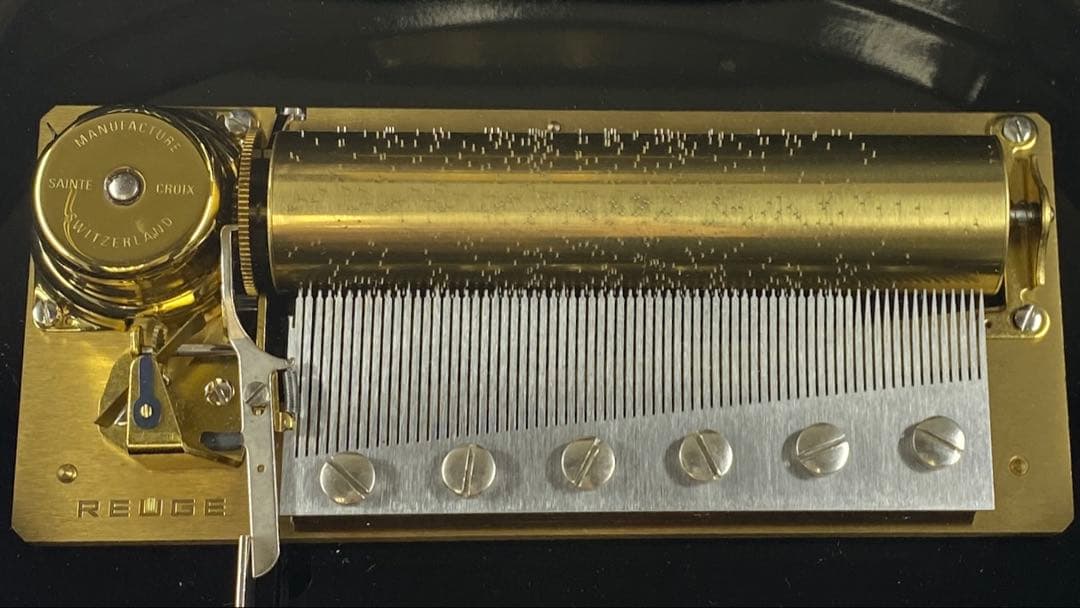 リュージュ　メカニカル　72弁　3パート　シリンダー式　オルゴール　トサカ