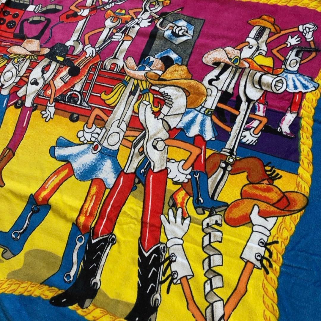 激レア Snap-on 90's ヴィンテージ 大判ビーチタオル USA 工具2