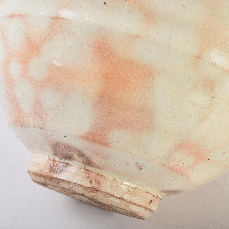 茶道具　京焼　音羽山房　番浦史郎作　窯変　茶碗　共箱　M　R9284