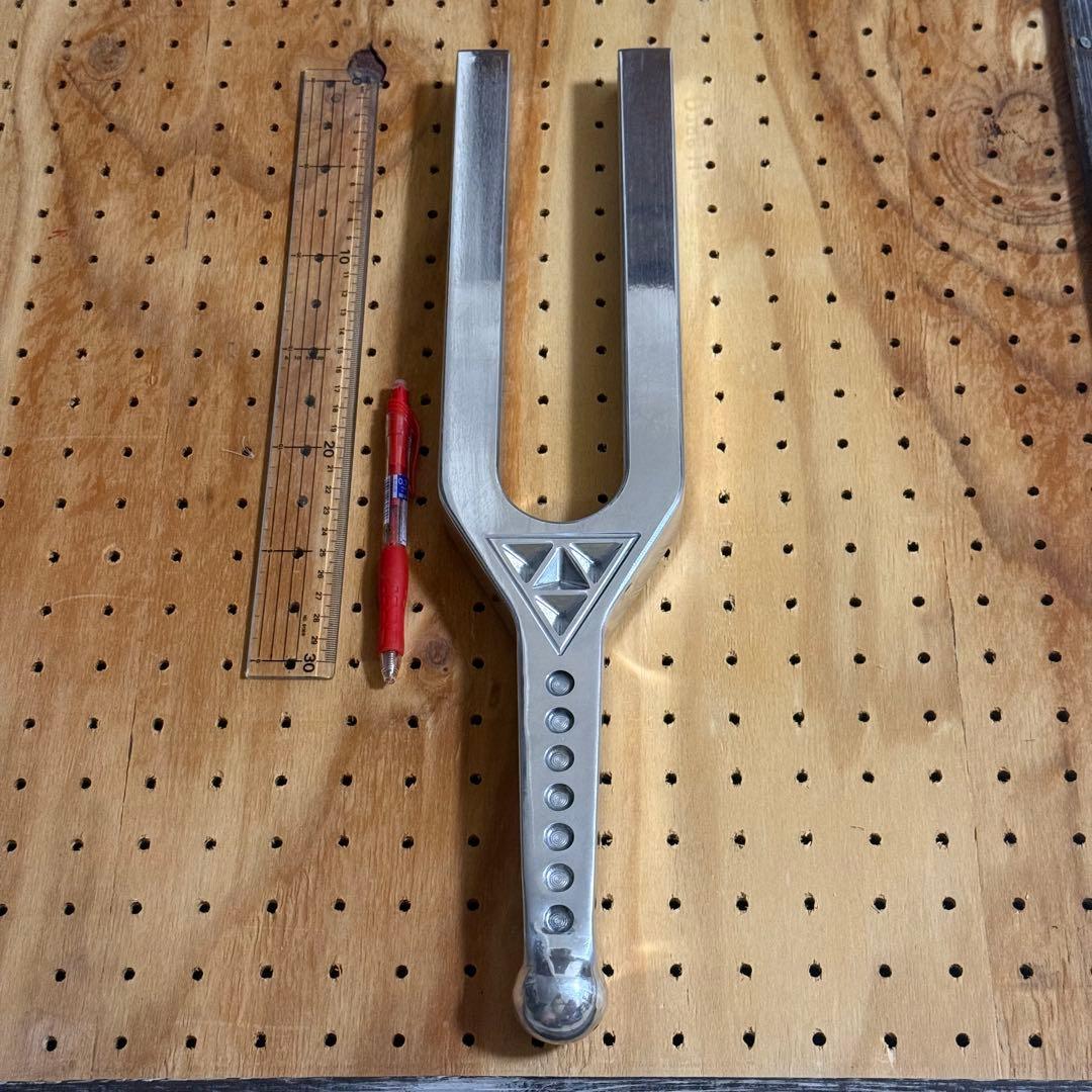 【希少】D288Hz 大型音叉 スピリチュアル　開運　治癒 美しい音色