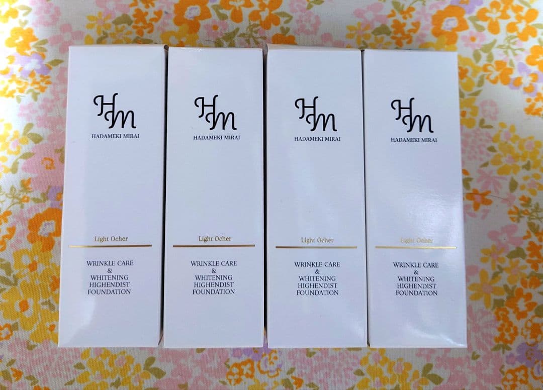 ハダメキミライ　薬用リンクルケア美白リキッドファンデーション