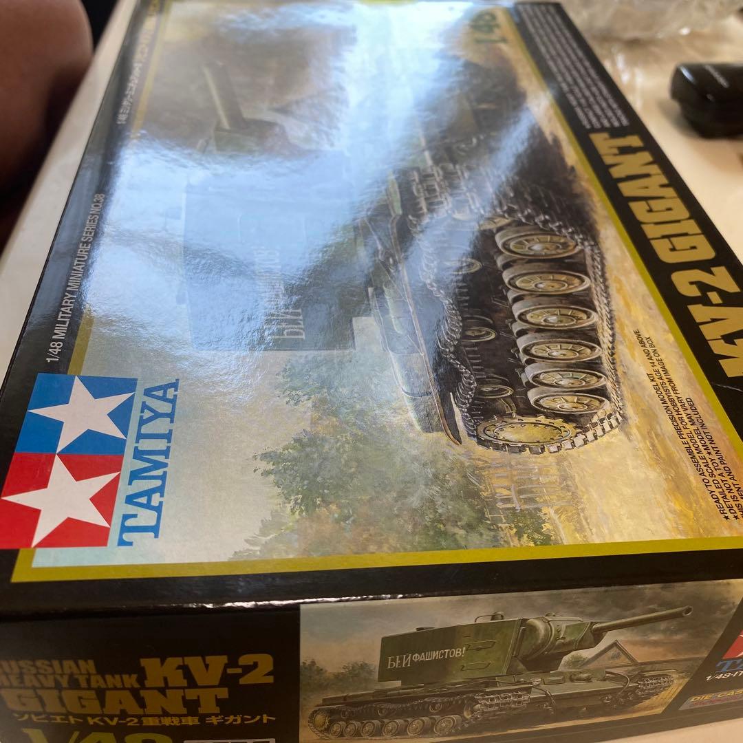 タミヤ 1/48 KV-2 ギガント 未組立 美品
