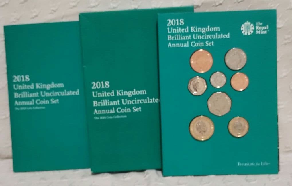 【希少】2018年 英国 ロイヤルミント公式 年次記念セット