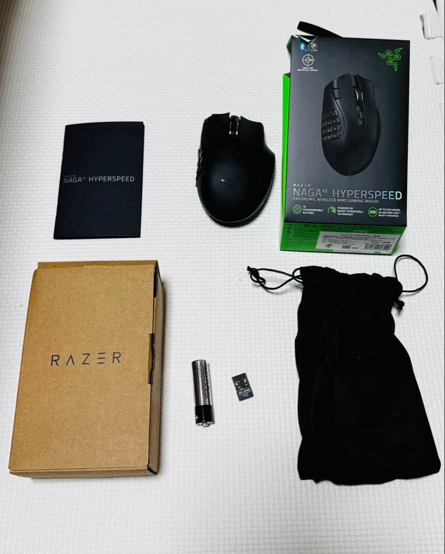 Razer(レイザー) Naga V2 HyperSpeed マウス