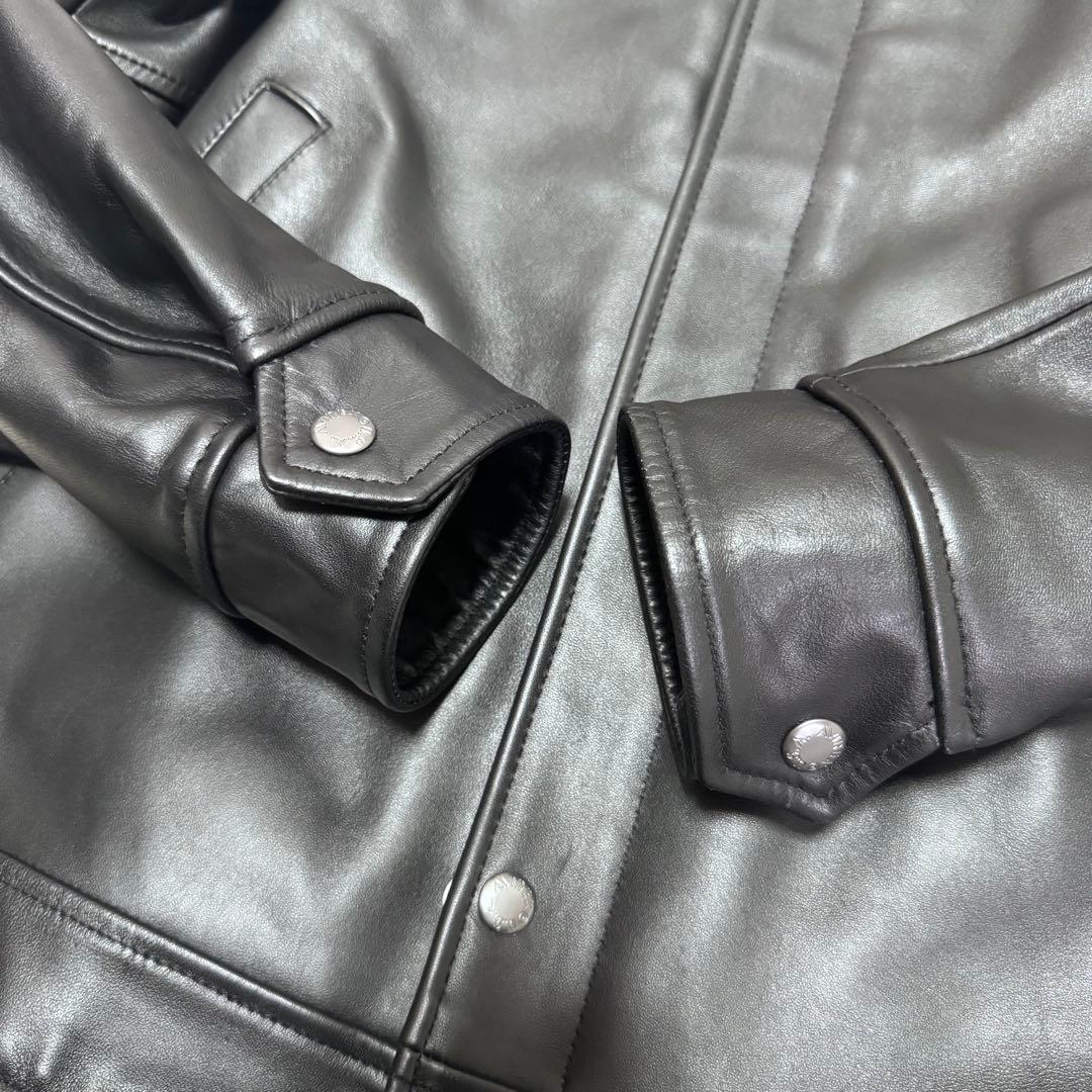 AVIREX アヴィレックス レザー ジャケット トムキャット 革ジャン 黒 L