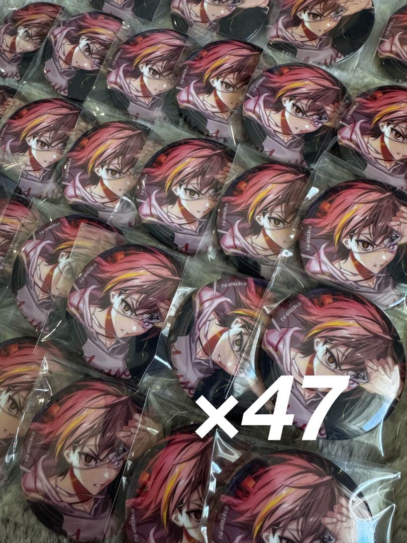 18TRIP エイトリ 白光琉衣 缶バッジ 47個