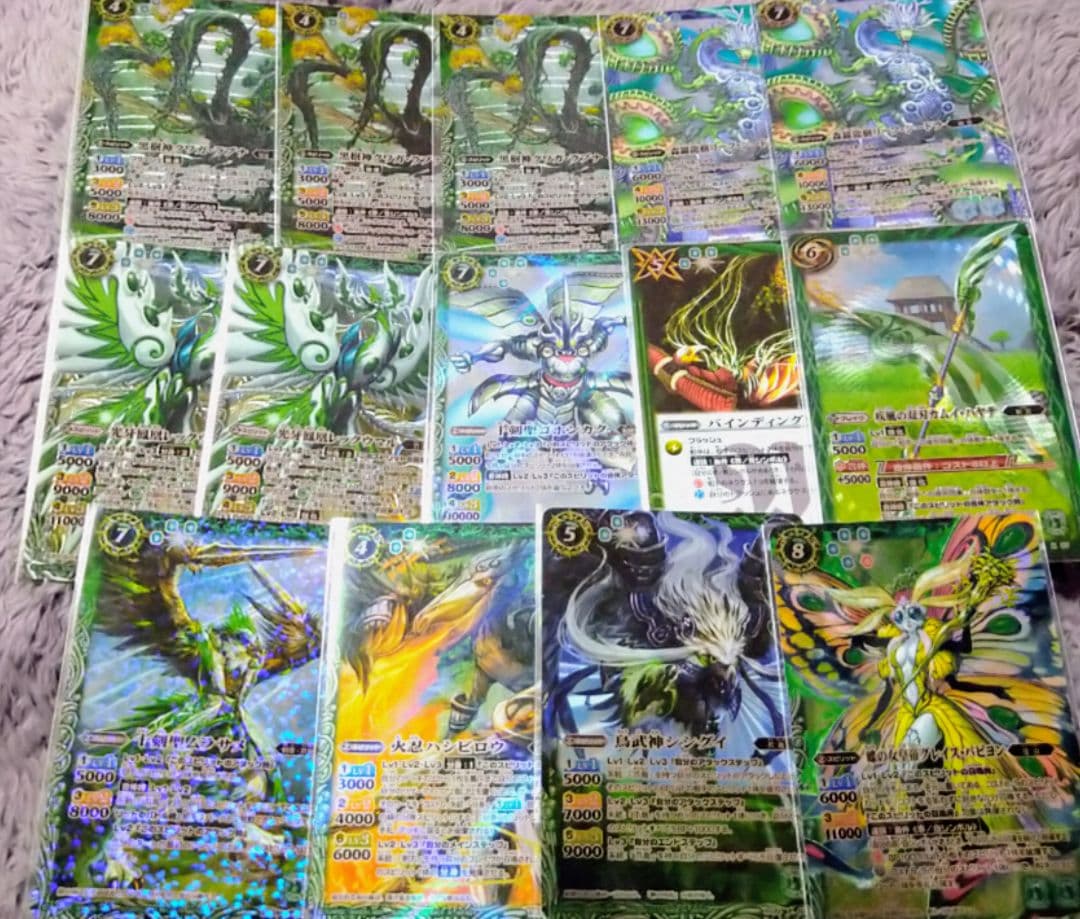 ①引退　美品　バトルスピリッツ　32枚ケース付き