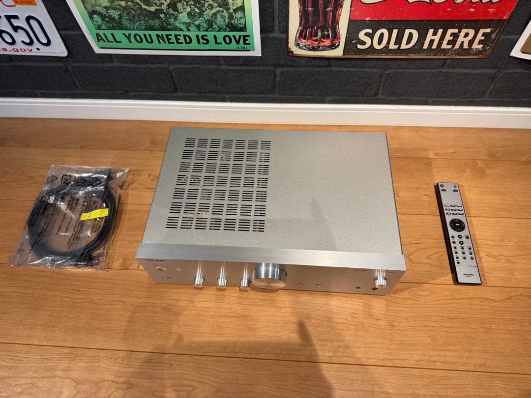 Onkyo AVアンプ シルバー