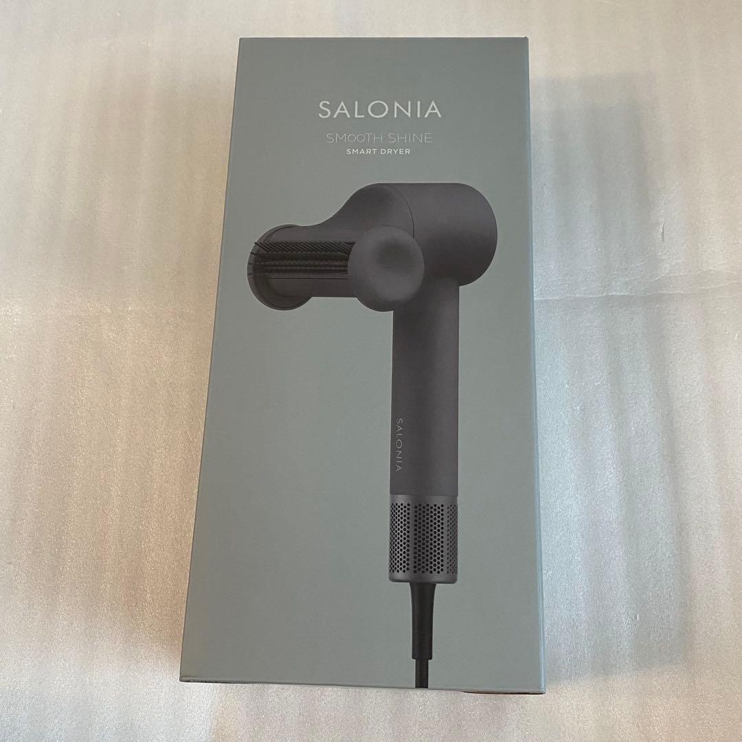 新品☆未使用 SALONIA サロニア スムースシャインスマートドライヤー