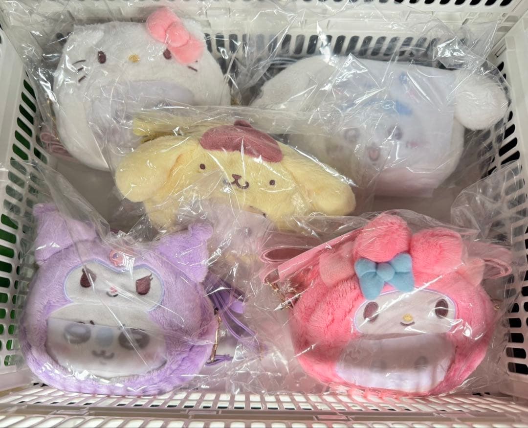 【新品未開封】サンリオ×ちいかわ　マスコット・ぬいぐるみ・ポーチ15点セット