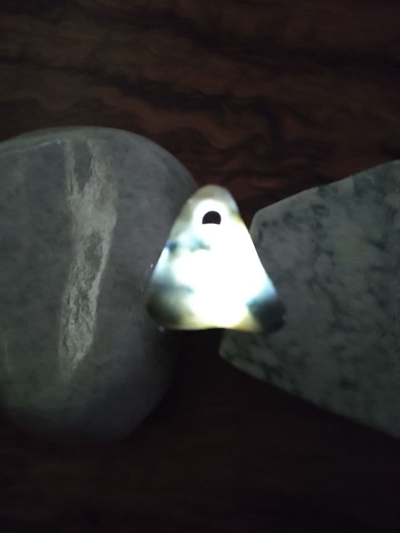 糸魚川翡翠　青