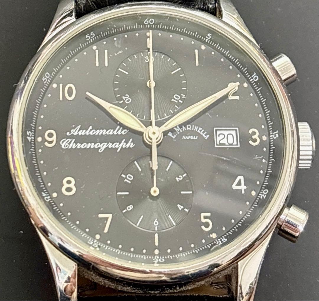 E.MARINELLA7061.3 自動巻クロノValjoux7750廃番 希少