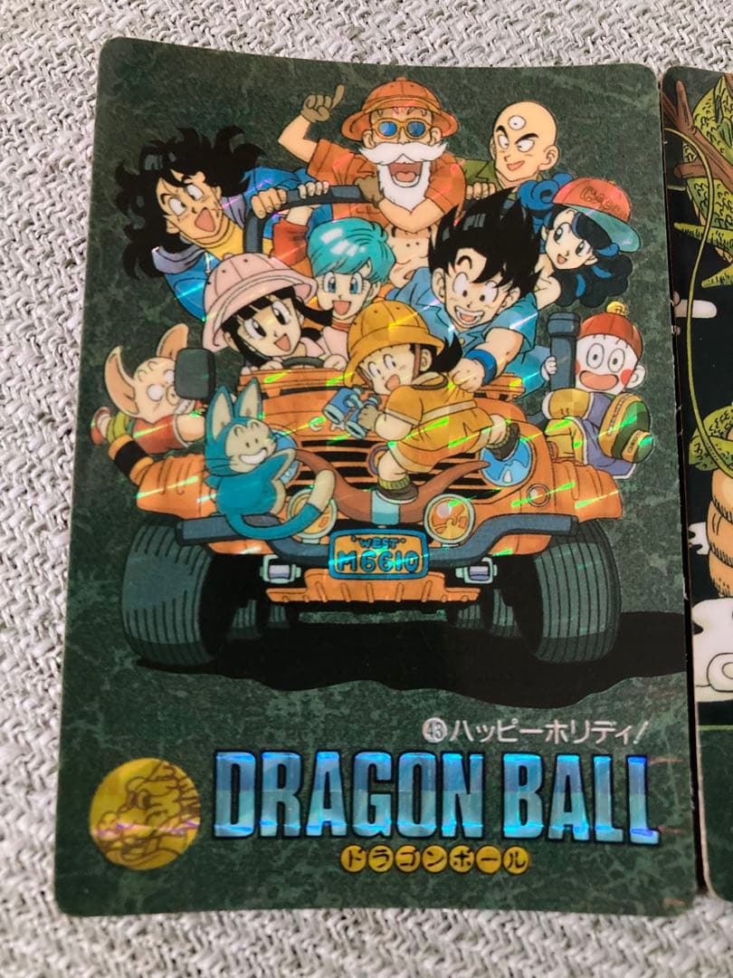 【激レア当時物】ドラゴンボール ビジュアルアドベンチャー 初期キラ 6枚セット