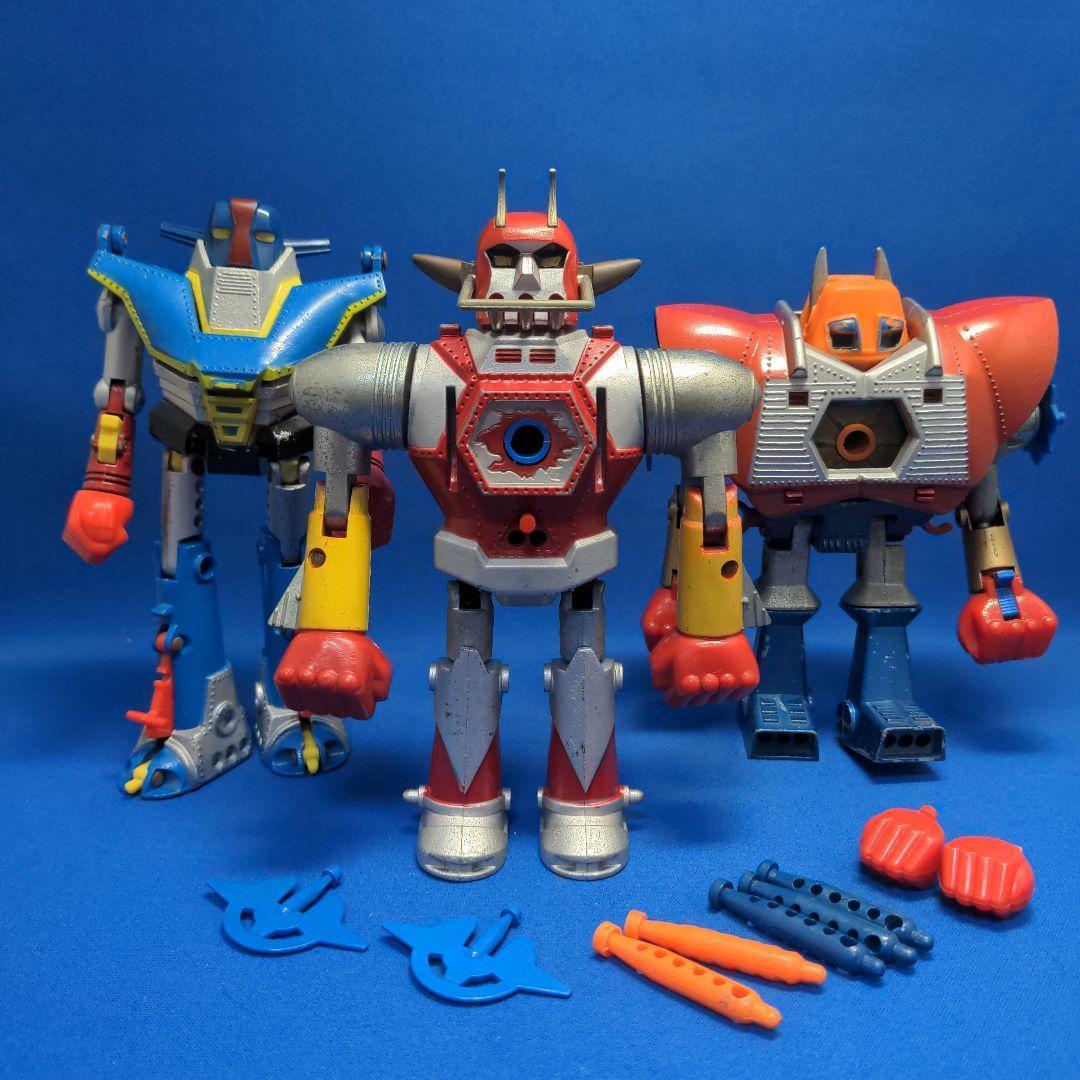 【レア】ブルマァク ジンクロン UFO戦士 ダイアポロン 合身セット Z合金