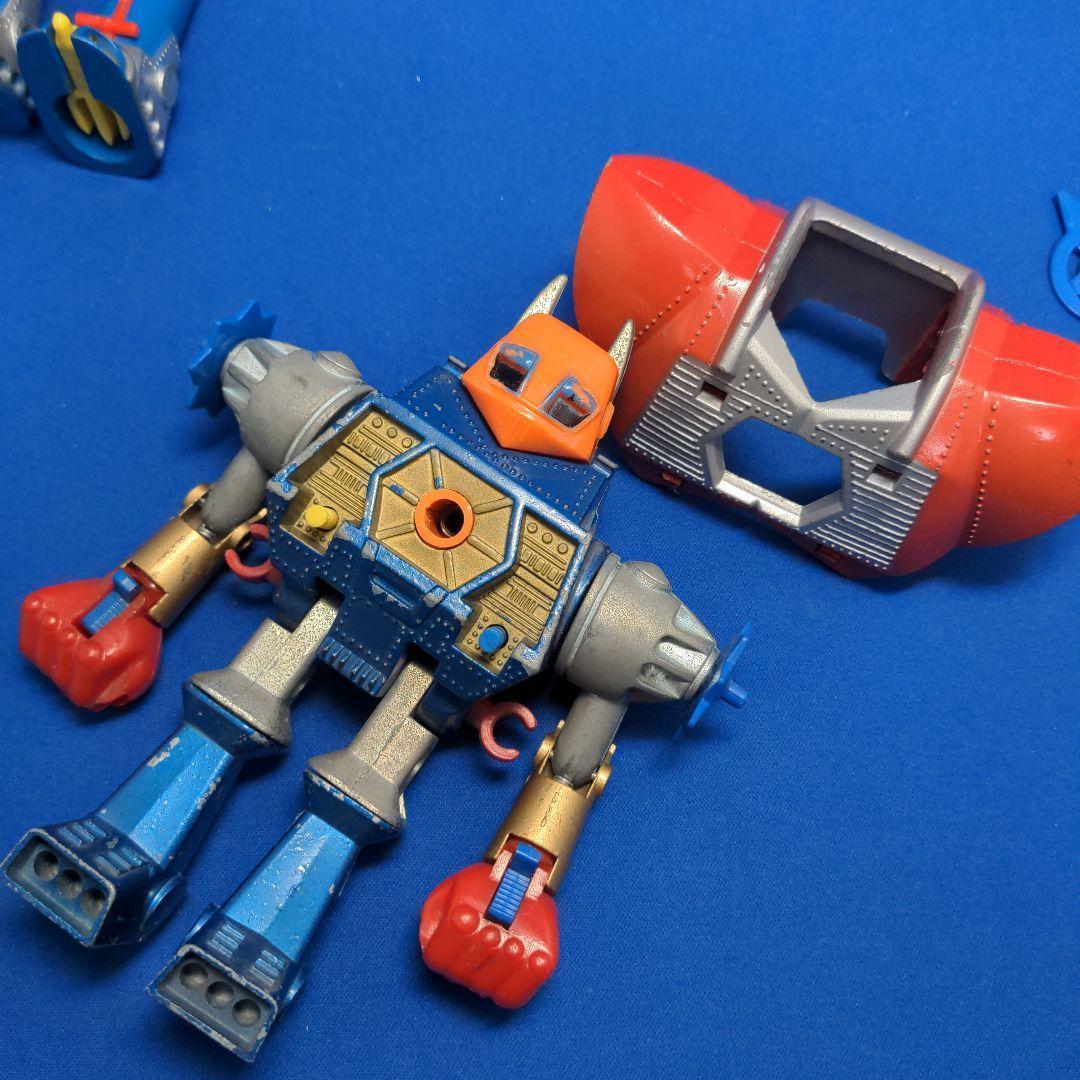 【レア】ブルマァク ジンクロン UFO戦士 ダイアポロン 合身セット Z合金