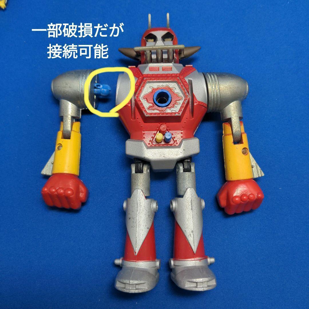 【レア】ブルマァク ジンクロン UFO戦士 ダイアポロン 合身セット Z合金