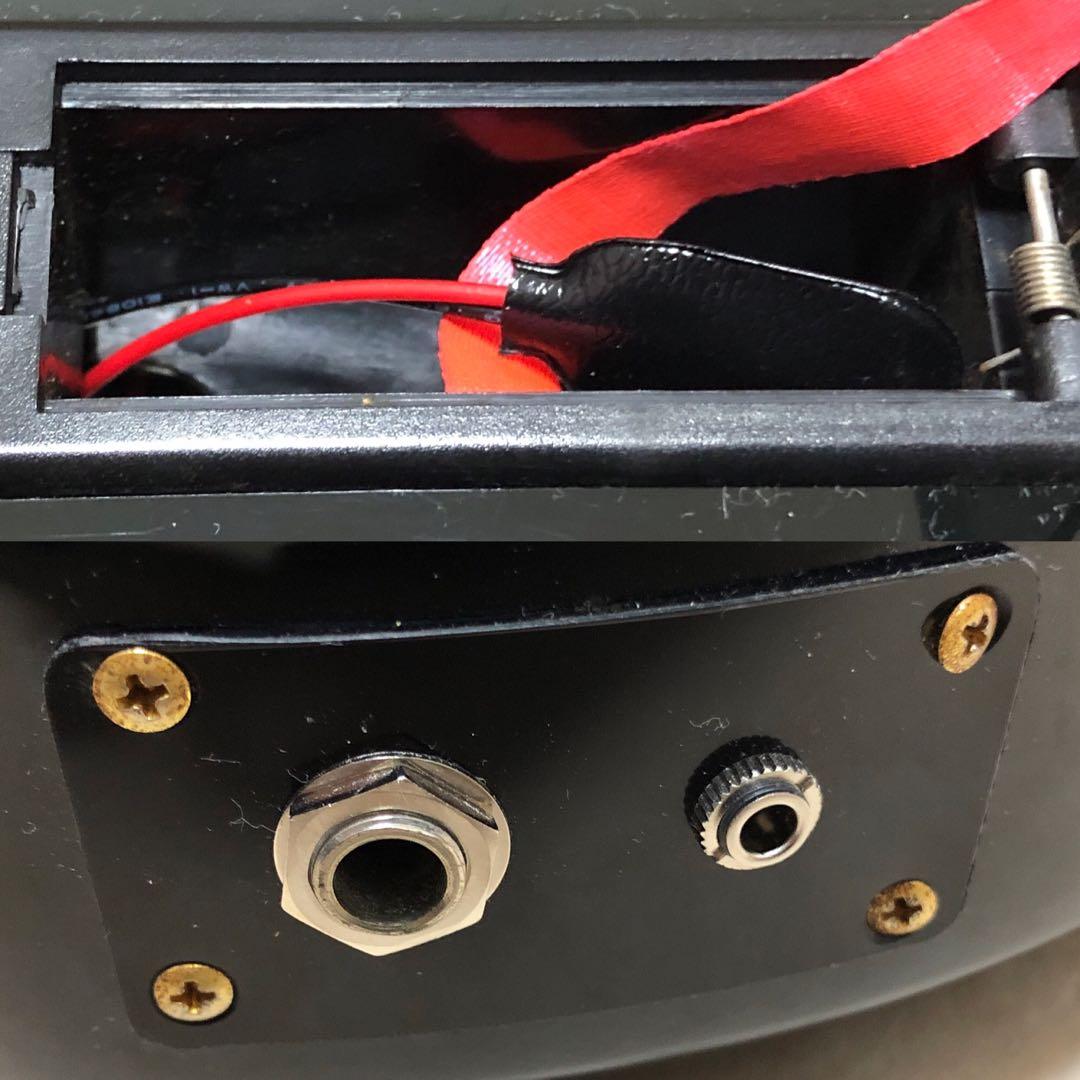 【美品】ZO-3C ブラック アンプ内蔵ミニギター 専用ケース付き！！