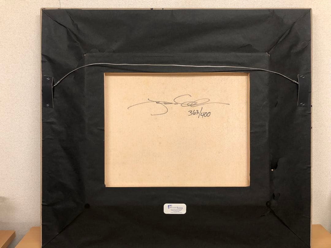 ジェームズ・コールマン James Coleman 風景画 油彩額縁 サインあり