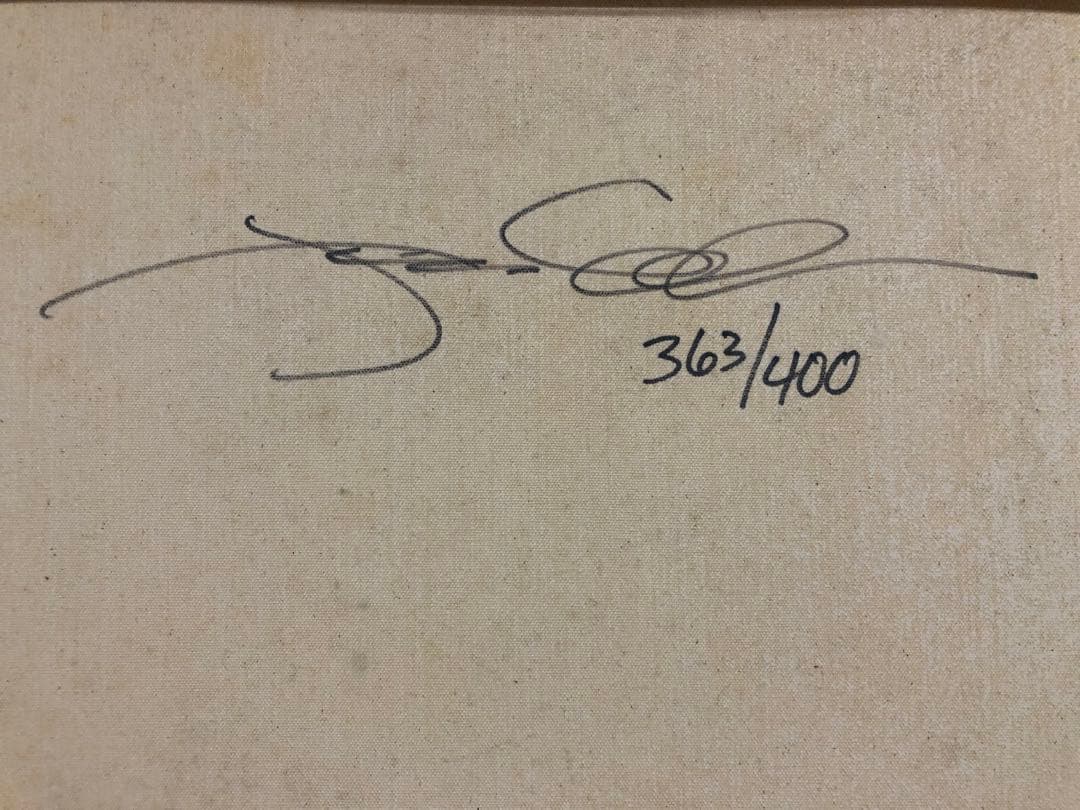 ジェームズ・コールマン James Coleman 風景画 油彩額縁 サインあり