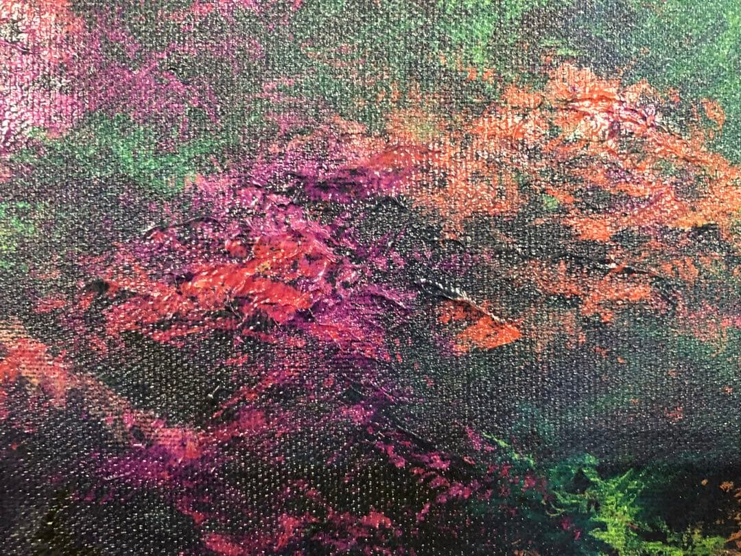 ジェームズ・コールマン James Coleman 風景画 油彩額縁 サインあり