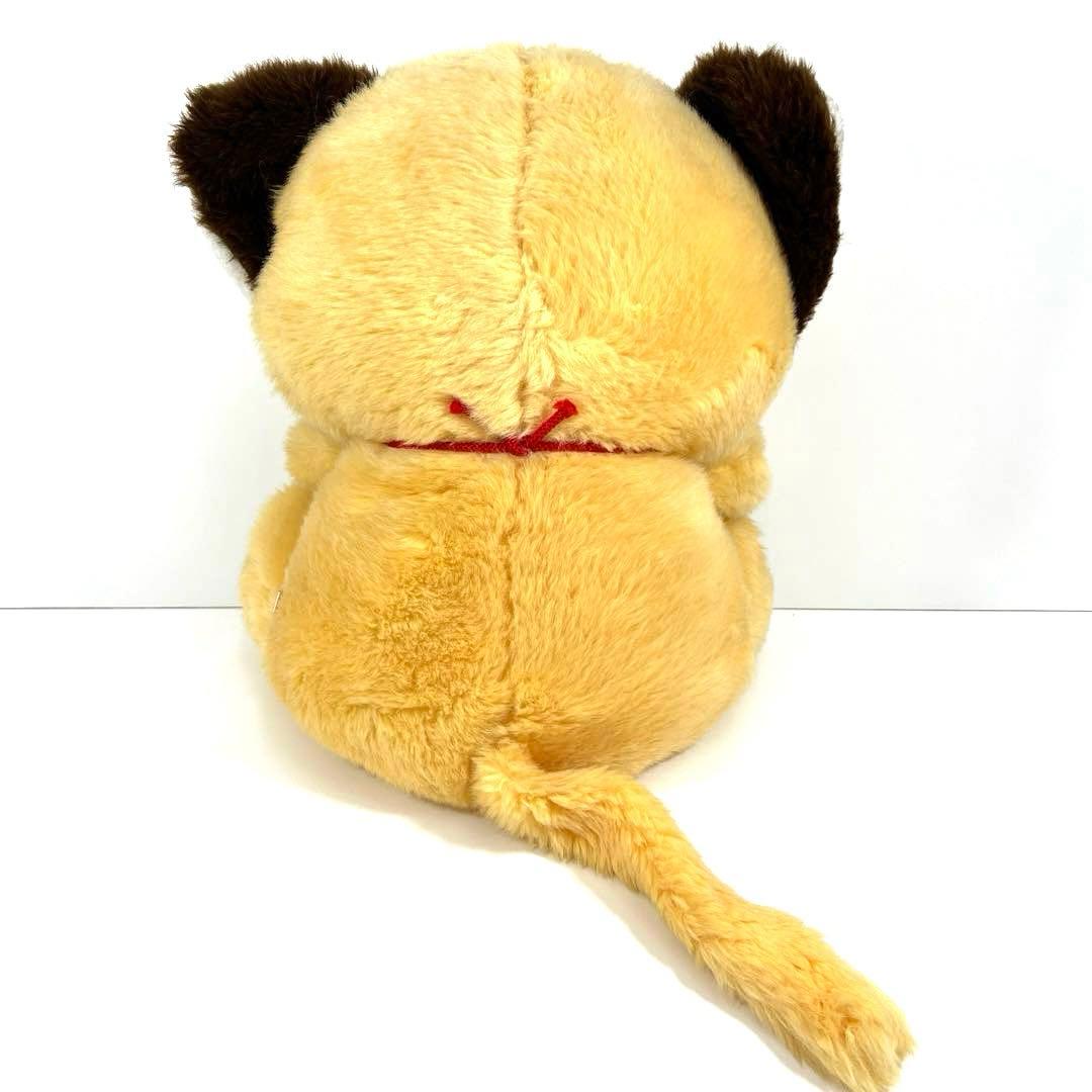 レトロ　当時物　オオイケ　ぬいぐるみ　ニャーニャー　ねこ
