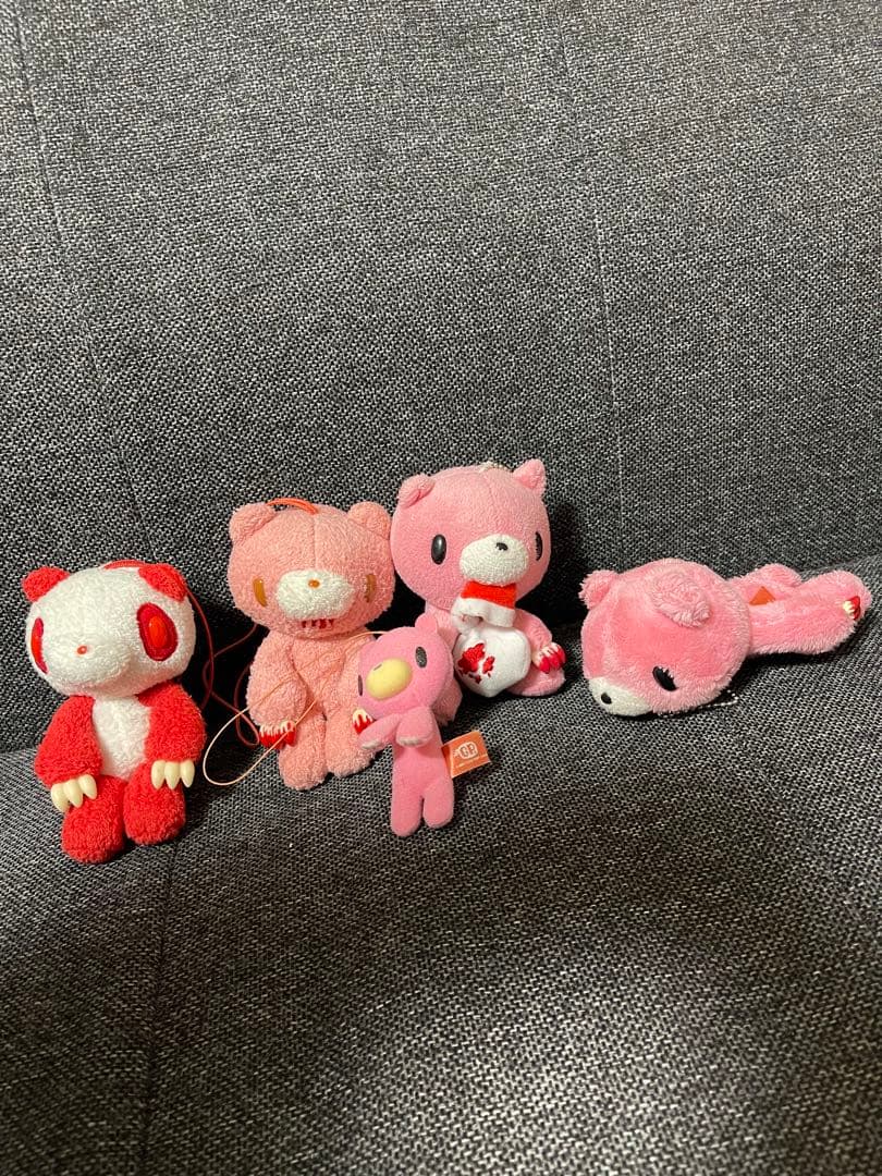 グルーミーキーホルダーマスコット5個セット