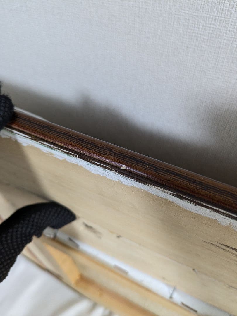 金縁　額縁　油絵　春　桜