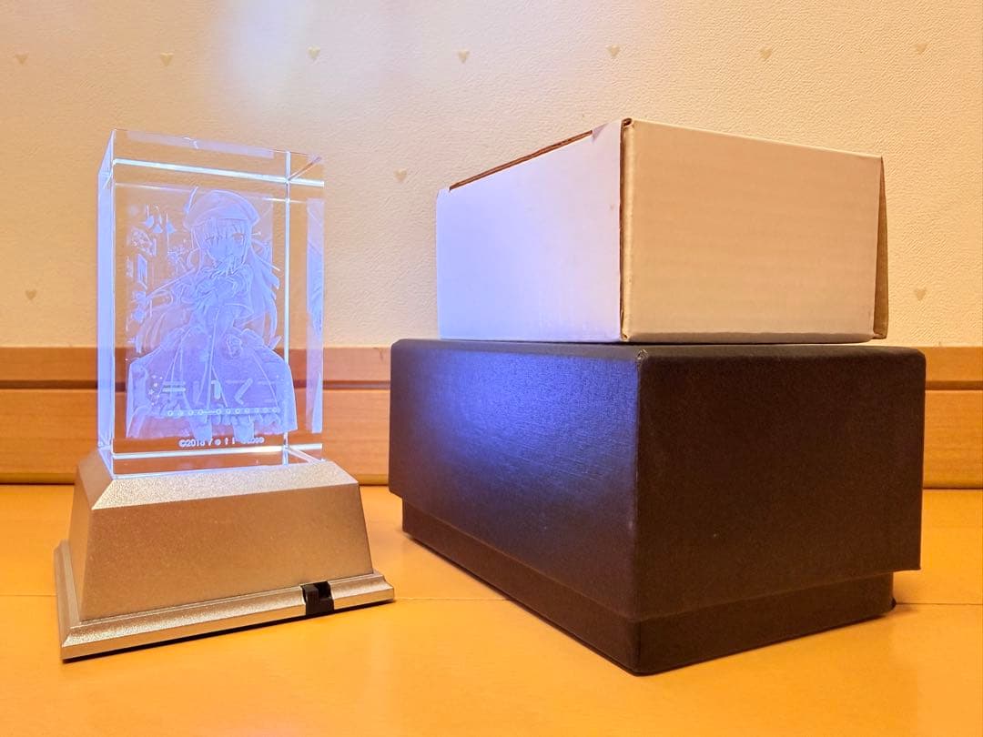 まいてつ クリスタルアート エビテン限定特典 台座付き