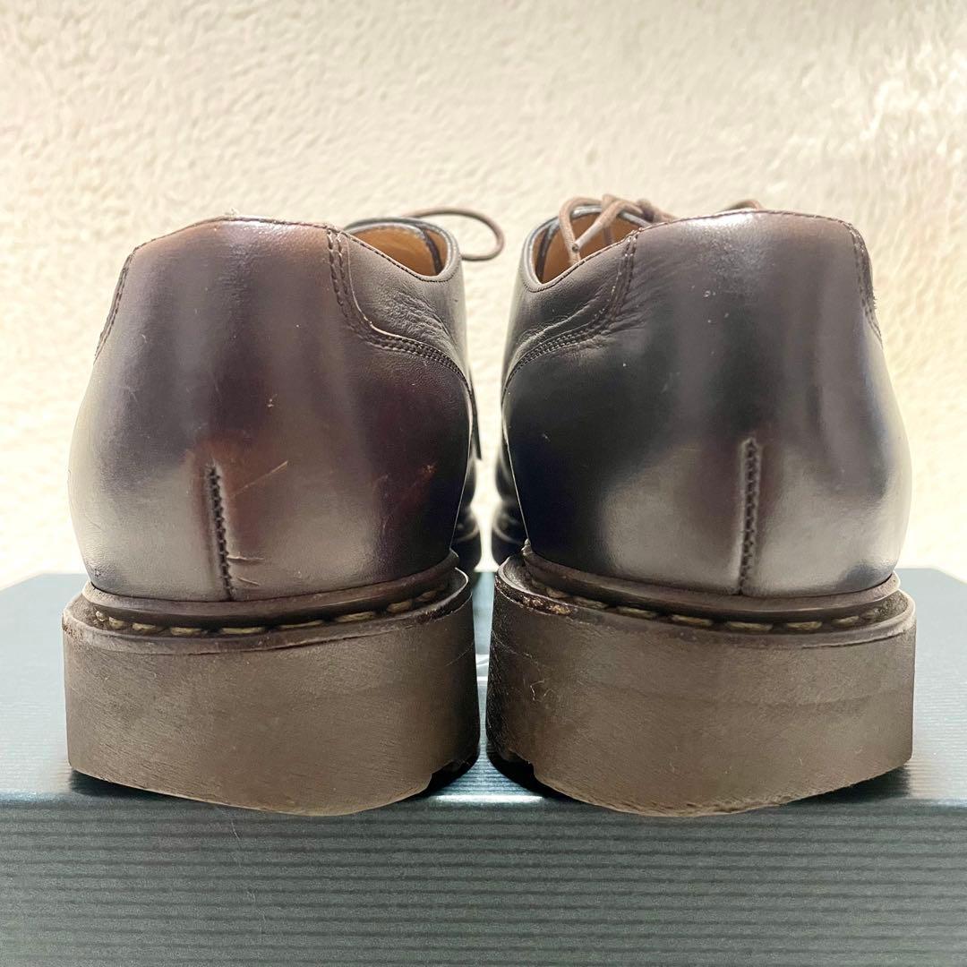 箱付き Paraboot パラブーツ シャンボード Uチップ 9.5 ブラウン