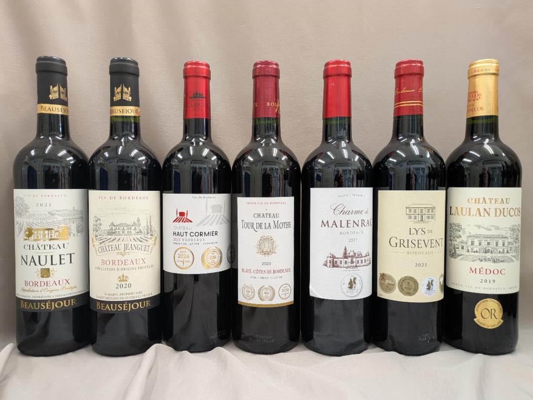 オーメドック,メドック含むボルドー金賞などAO　赤セレクション 12本セット